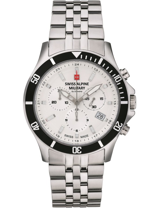 Swiss Alpine Military 7022.9132 chronograph 42mm 10ATM
