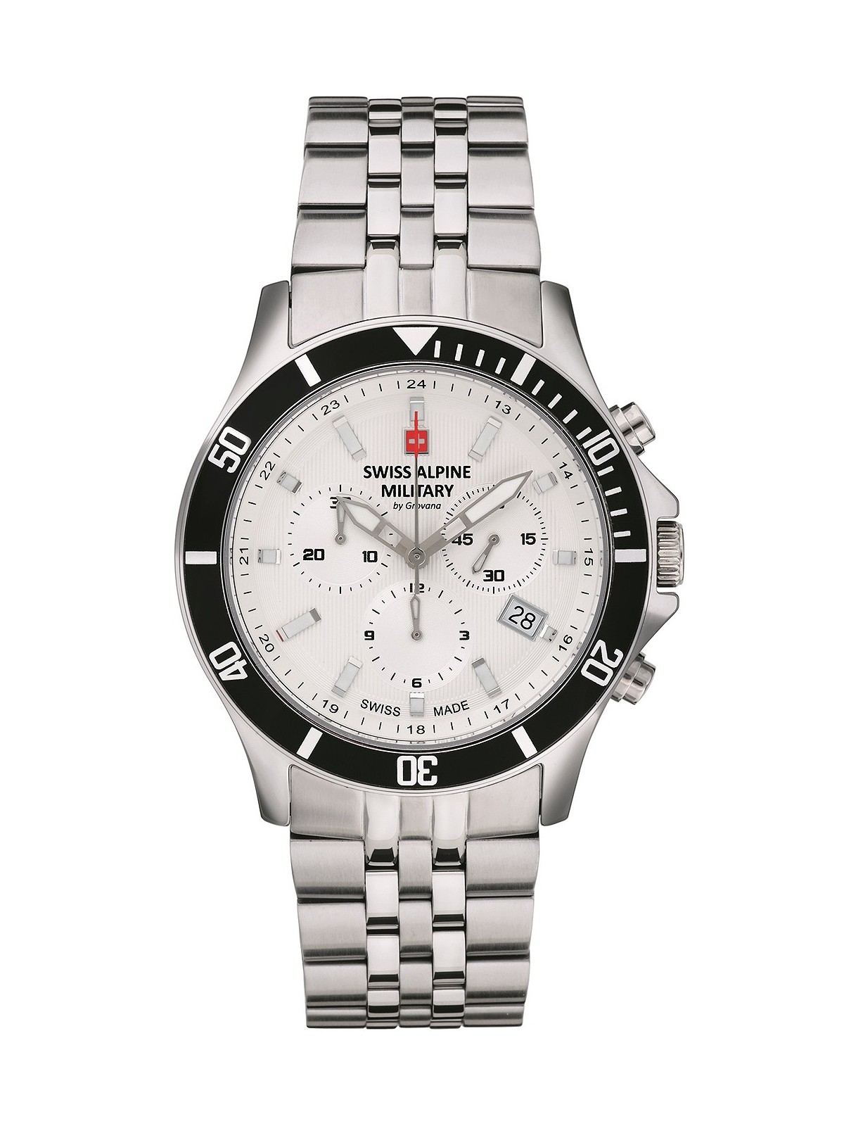 Swiss Alpine Military 7022.9132 chronograph 42mm 10ATM