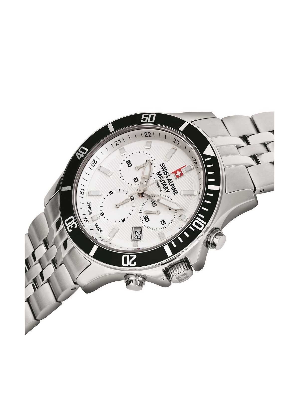 Swiss Alpine Military 7022.9132 chronograph 42mm 10ATM