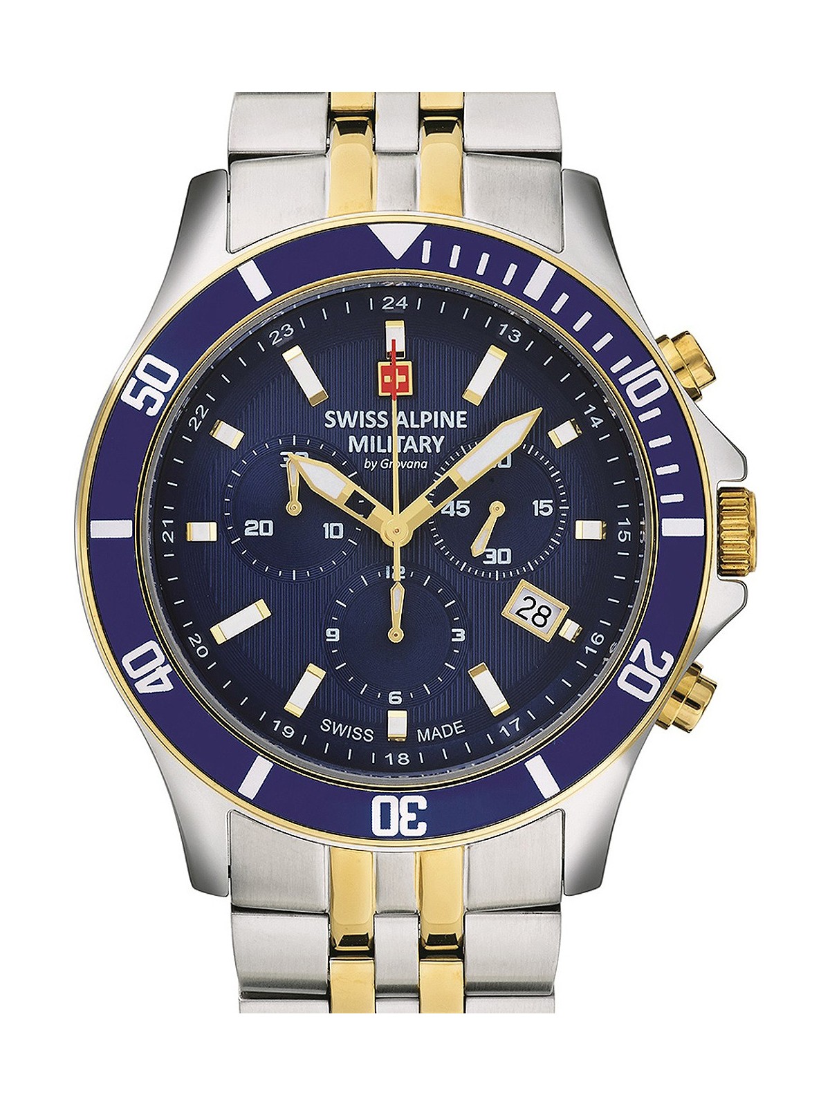 Swiss Alpine Military 7022.9145 chronograph 42mm 10ATM
