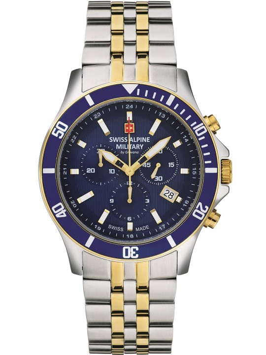 Swiss Alpine Military 7022.9145 chronograph 42mm 10ATM