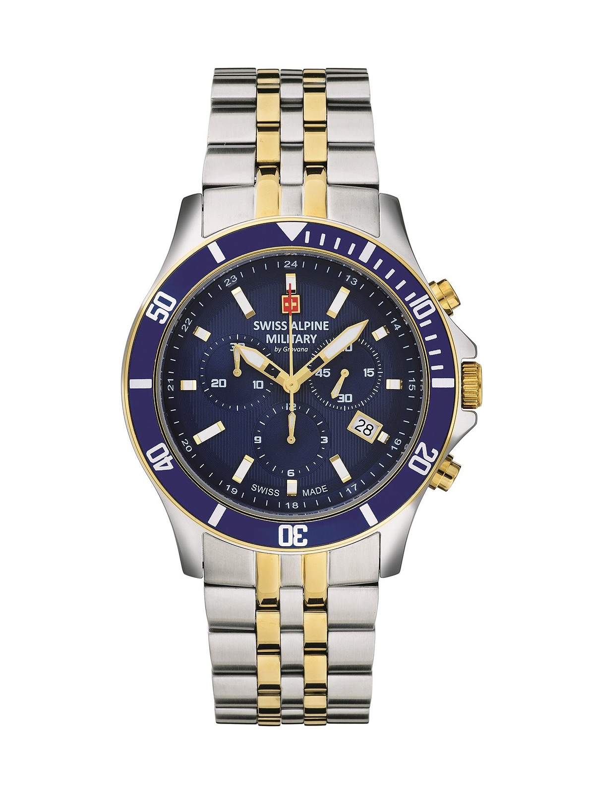 Swiss Alpine Military 7022.9145 chronograph 42mm 10ATM