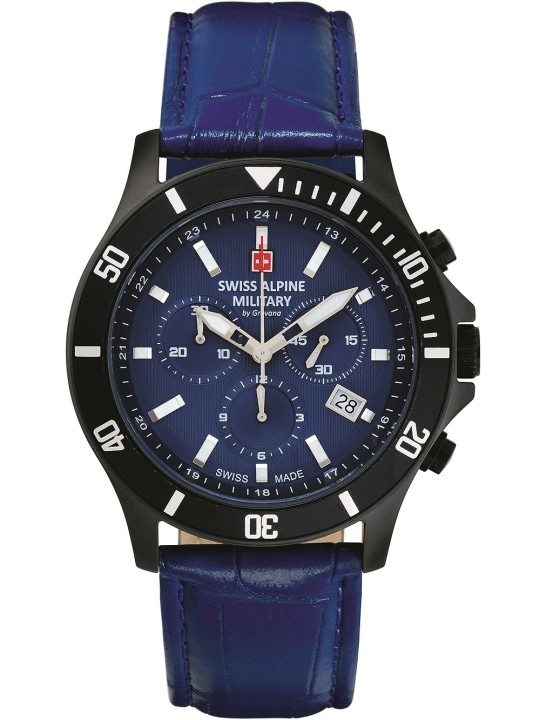 Swiss Alpine Military 7022.9575 chronograph 42mm 10ATM