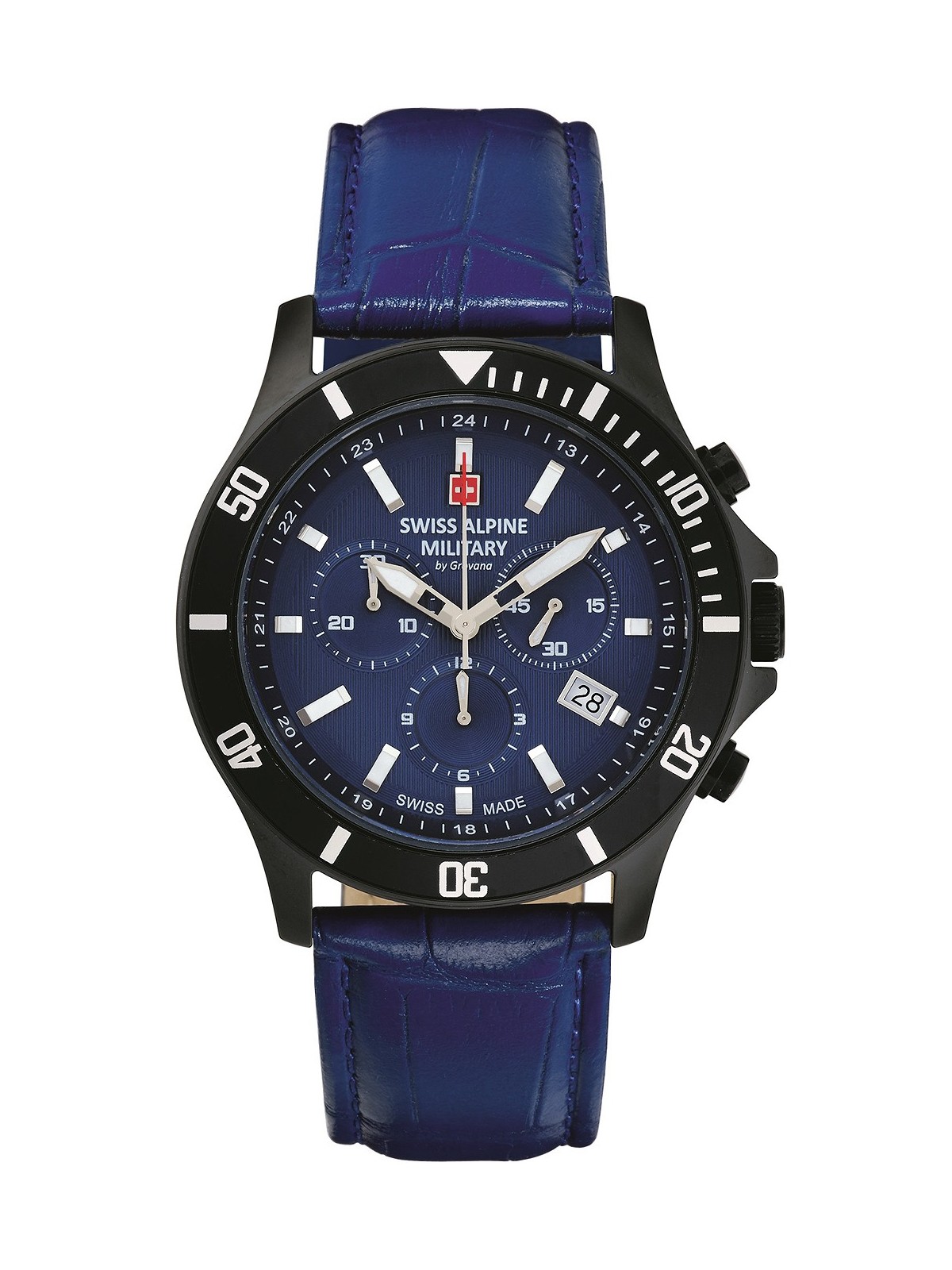 Swiss Alpine Military 7022.9575 chronograph 42mm 10ATM