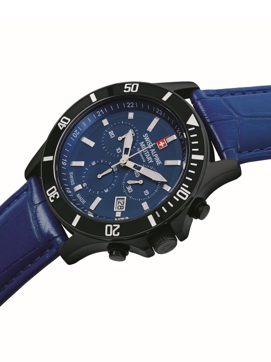 Swiss Alpine Military 7022.9575 chronograph 42mm 10ATM