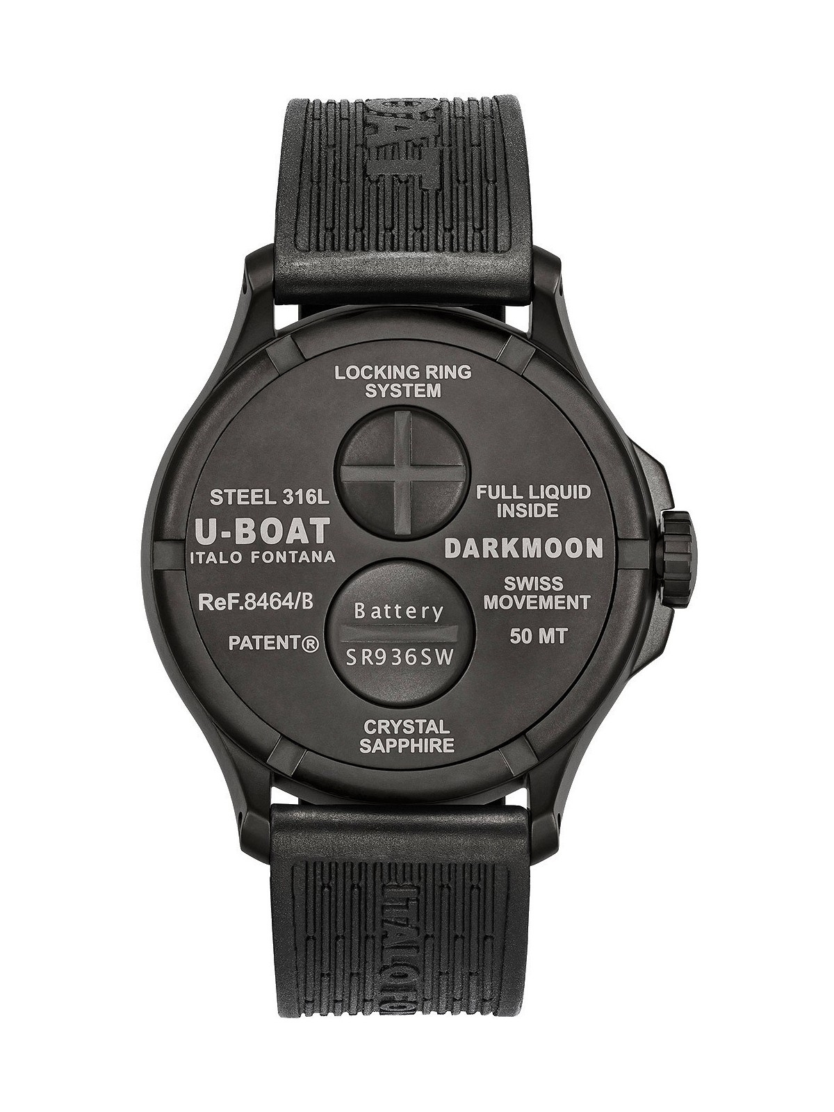 U-Boat 8464/D Darkmoon 44mm IPB 5ATM