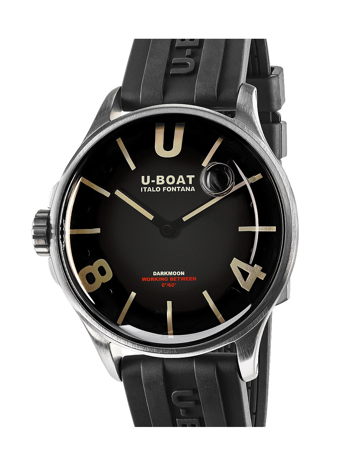 U-Boat 9018/B Darkmoon 40mm SS 5ATM