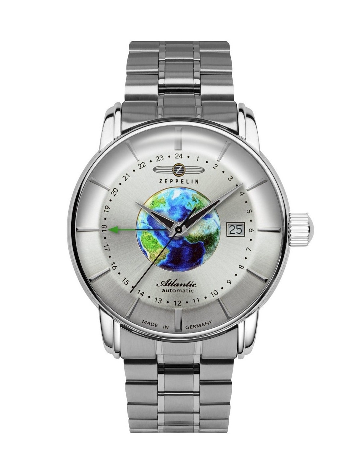 Zeppelin 8468MB-1 Mens Watch Atlantic Automatic 43mm 5ATM