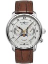 Zeppelin 8536-1 Mens Watch Friedrichshafen Moon Phase 40mm 5ATM