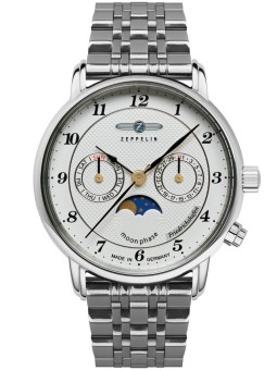 Zeppelin 8537M-1 Friedrichshafen Moon Phase 35mm 5ATM