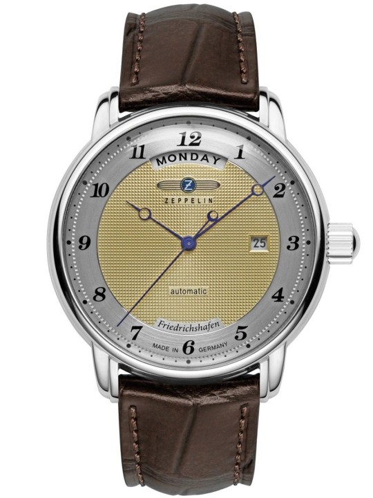Zeppelin 8562-5 Mens Watch Friedrichshafen Automatic 40mm 5ATM