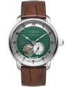 Zeppelin 8566-2 Mens Watch Friedrichshafen Open Heart Automatic 40mm 5ATM