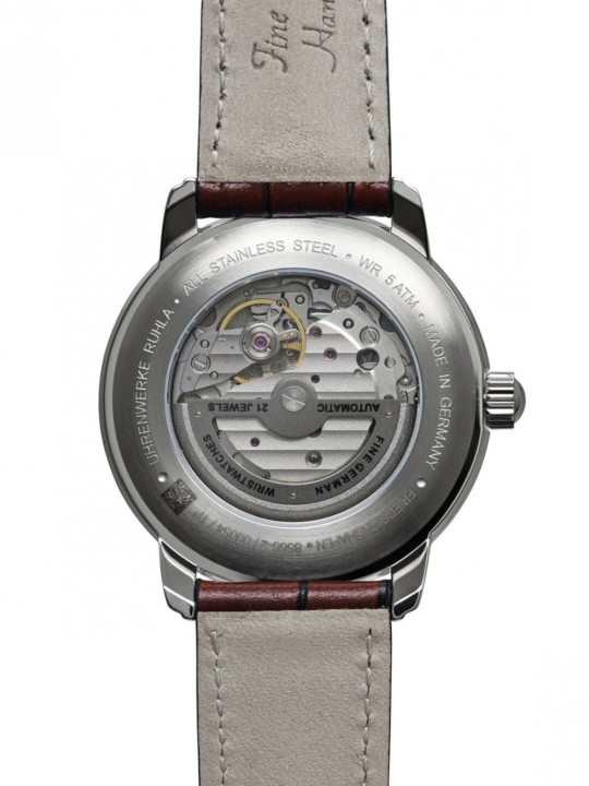Zeppelin 8566-2 Mens Watch Friedrichshafen Open Heart Automatic 40mm 5ATM