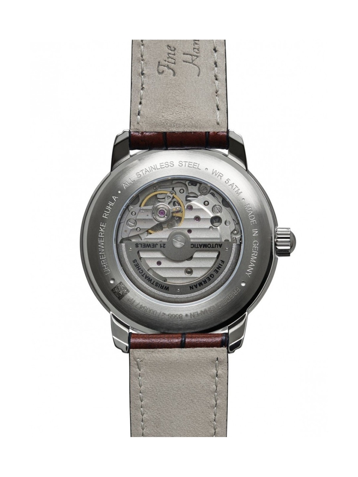 Zeppelin 8566-2 Mens Watch Friedrichshafen Open Heart Automatic 40mm 5ATM