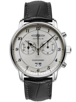 Zeppelin 8584-4 Mens Watch Friedrichshafen Chronograph 40mm 5ATM