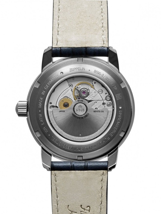 Zeppelin 8590-3 Mens Watch Friedrichshafen Automatic 42mm 5ATM