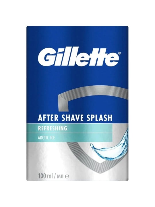 Gillette Serie Dopobarba Arctic Ice After Shave Splash 100 ml uomo 100ml Gillette www.essenzetotalstyle.com 
