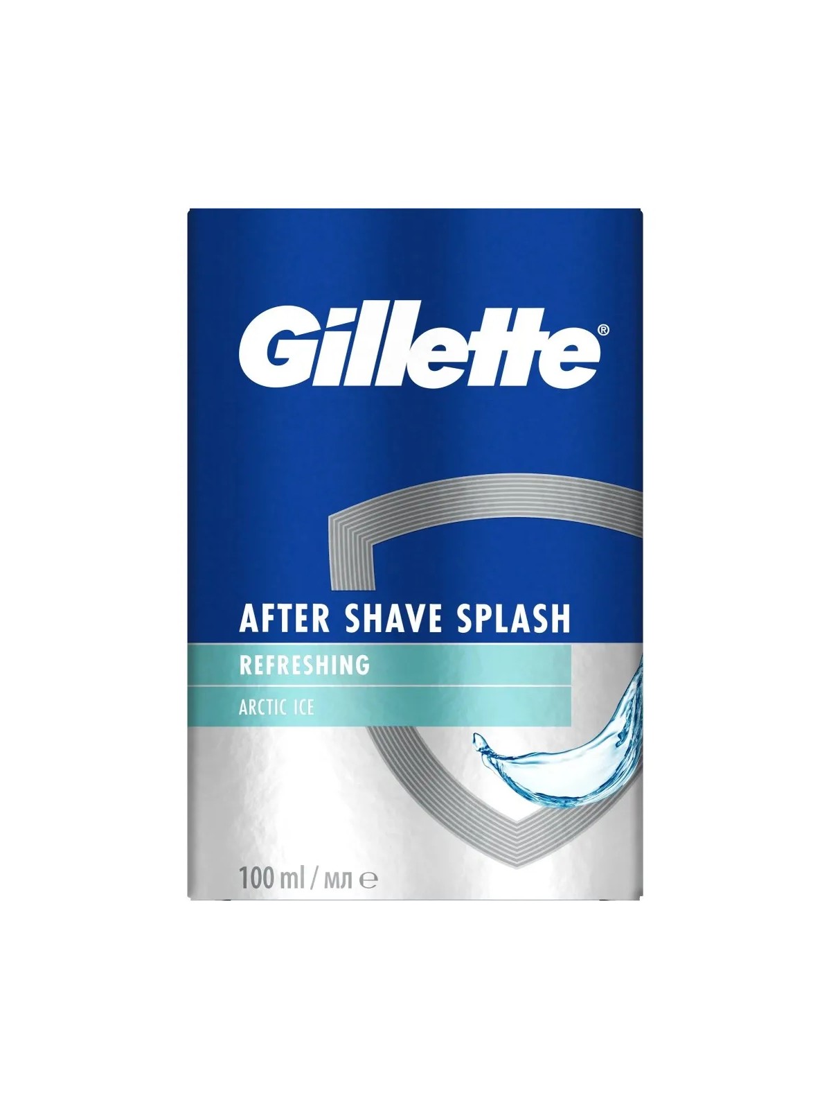 Gillette Serie Dopobarba Arctic Ice After Shave Splash 100 ml uomo 100ml Gillette www.essenzetotalstyle.com 
