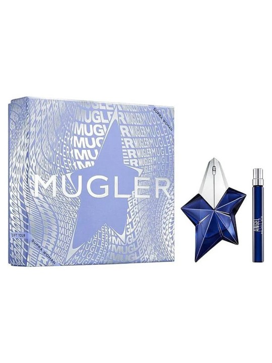 Mugler Angel Elixir EDP Refillable 50ml + EDP Refillable Miniature 10ml donna Cofanetto regalo EDP donna