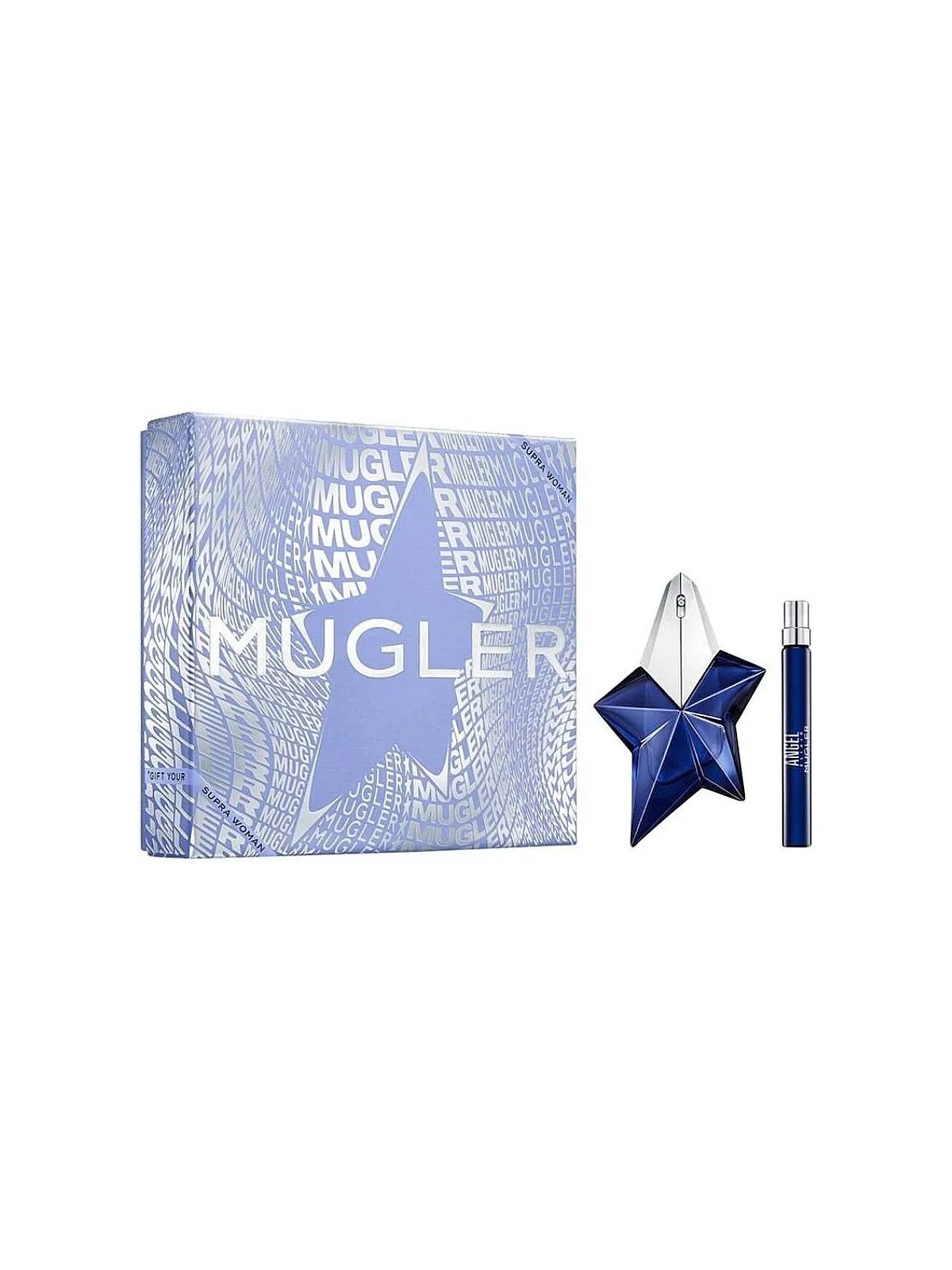 Mugler Angel Elixir EDP Refillable 50ml + EDP Refillable Miniature 10ml donna Cofanetto regalo EDP donna