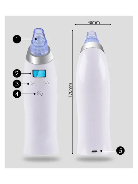 BeautyRelax Dispositivo cosmetico per abrasione cutanea Peelmax donna Beautyrelax www.essenzetotalstyle.com 
