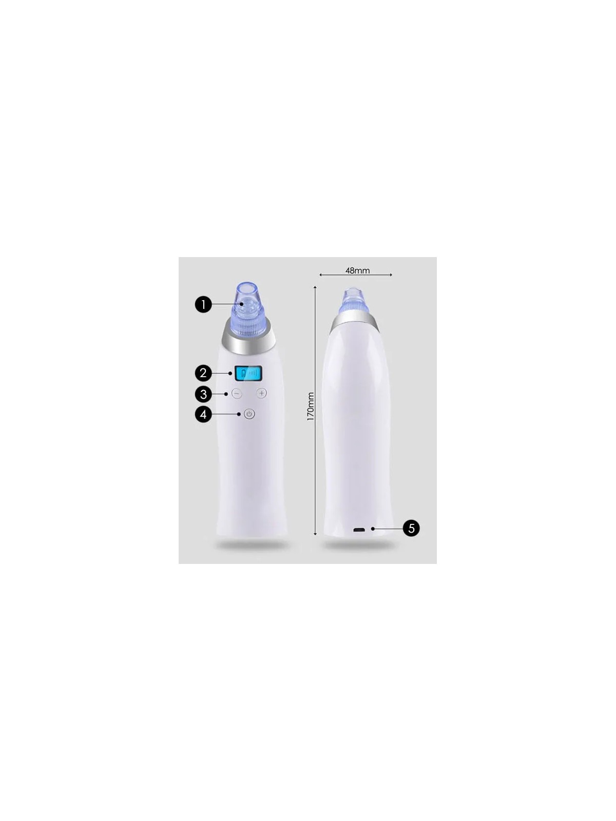 BeautyRelax Dispositivo cosmetico per abrasione cutanea Peelmax donna Beautyrelax www.essenzetotalstyle.com 