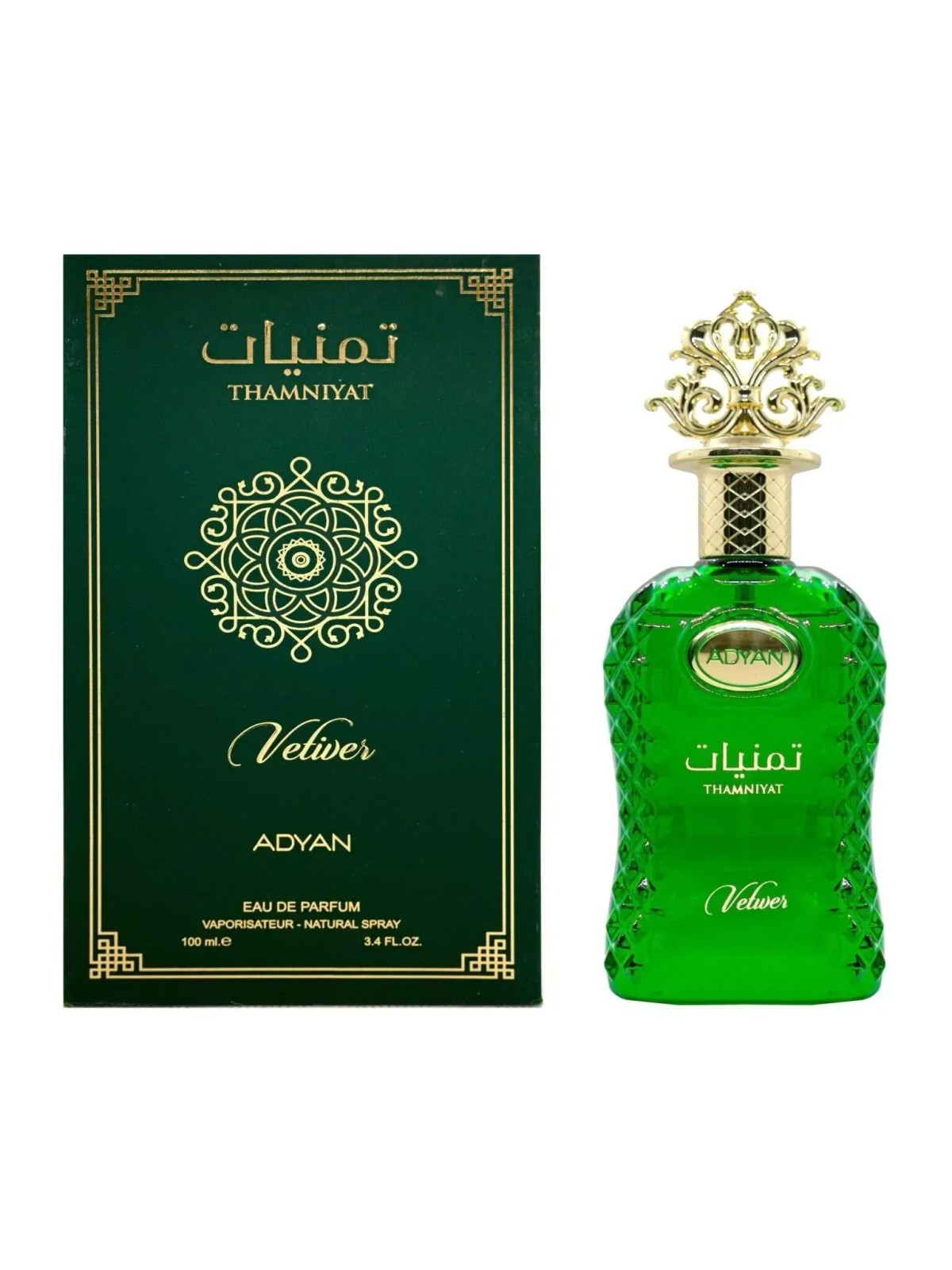 Adyan Thamniyat Vetiver eau de parfum uomo 100 ml