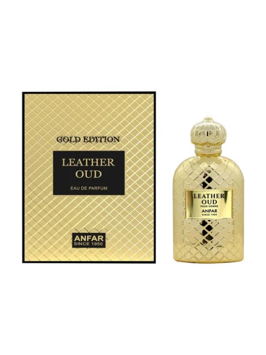 Anfar Leather Oud Gold Edition eau de parfum uomo 100 ml