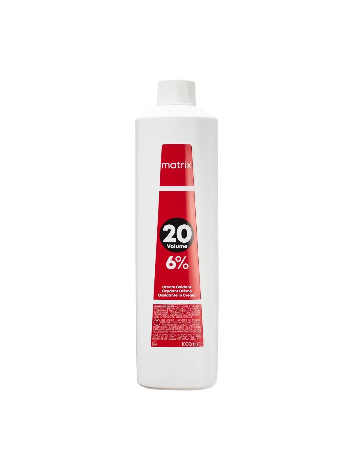 Matrix Cream Developer 6% / 20 Vol. attivatore di tinture per capelli 1000ml donna
