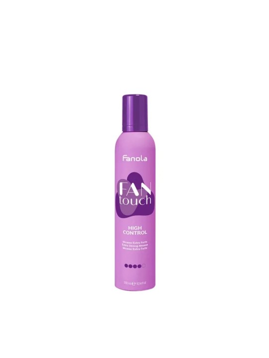 Fanola Fan Touch High Control Extra Strong Mousse mousse per capelli per una fissazione extra forte 300ml donna