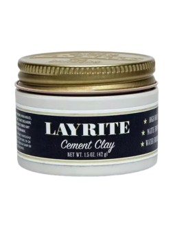 Layrite Cement Clay argilla modellante per una forte fissazione 42 g unisex