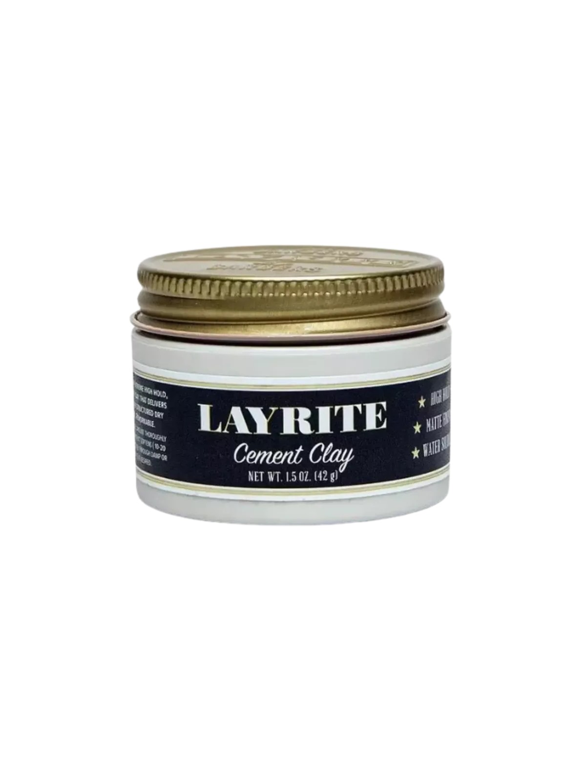 Layrite Cement Clay argilla modellante per una forte fissazione 42 g unisex
