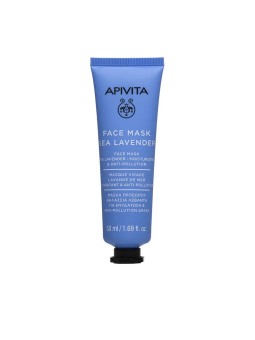 Apivita Maschera Viso Idratante AntiInquinamento con Lavanda Marina 50ml Donna