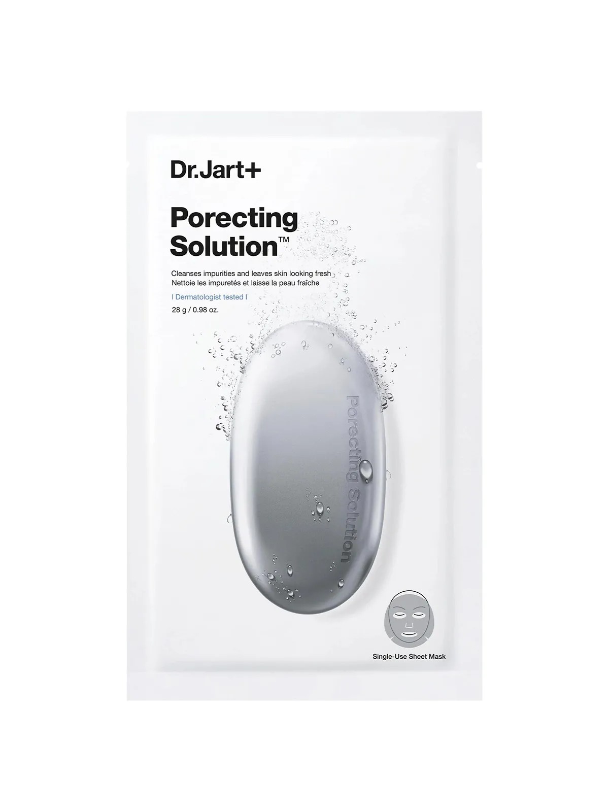 Dr.Jart+ Dermask Porecting Solution™ Pore Cleansing Mask 28 g Maschera detergente donna