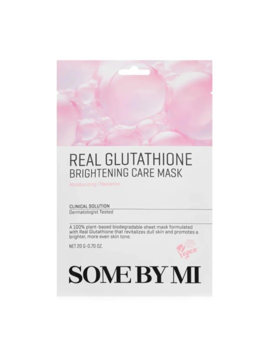 Some By Mi Real Glutathione Brightening Care Mask 20 g Rozjasňujúca textilná maschera donna