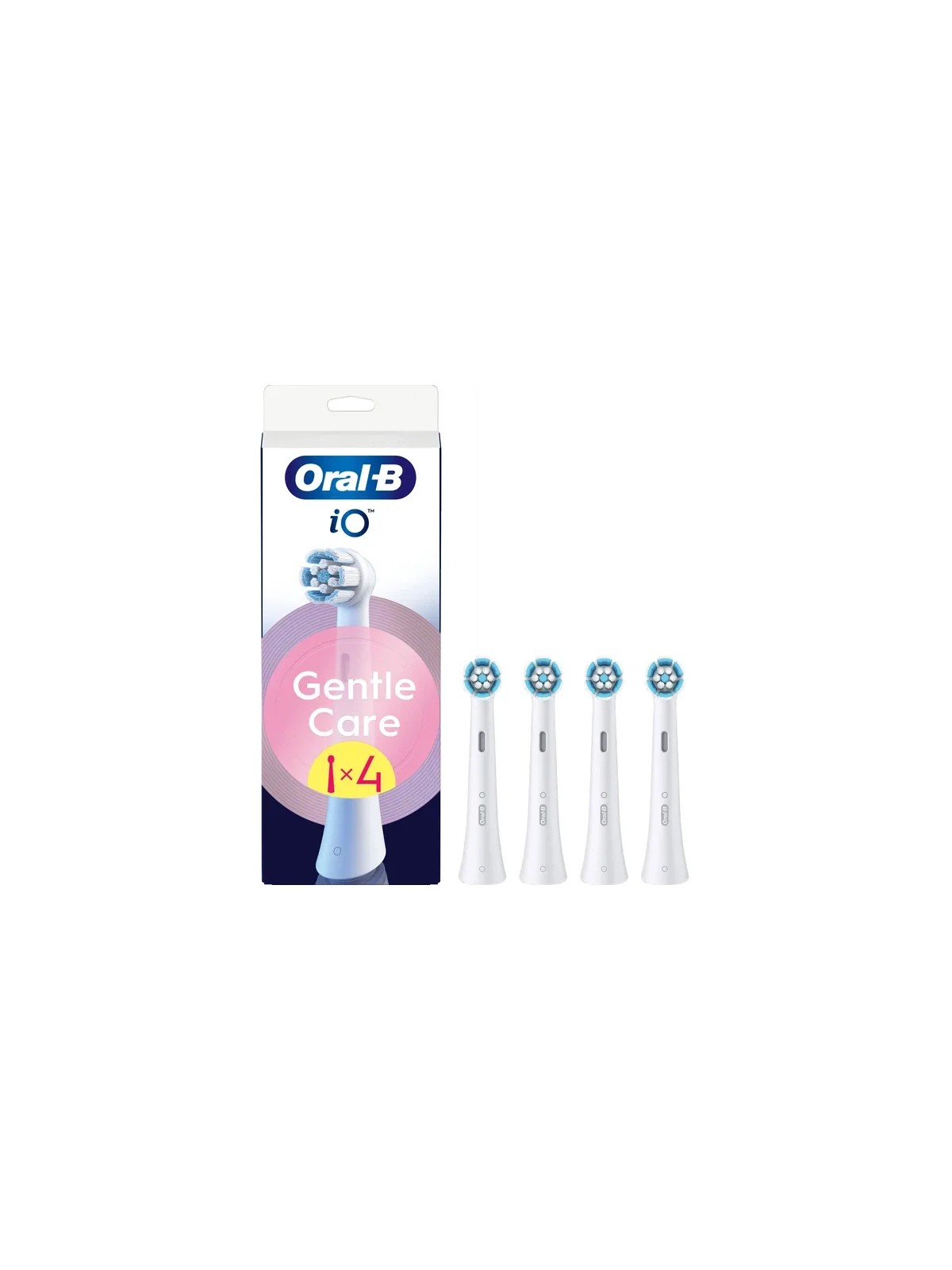 Oral B Testine di ricambio IO Gentle Care 4 pezzi unisex