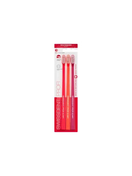 Swissdent Spazzolino sbiancante Soft 2 + 1 GRATIS unisex