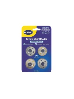 Scholl Palline deodoranti per scarpe 4 pezzi unisex