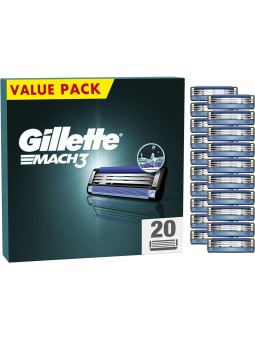 Gillette Testine di ricambio Gillette Mach3 - Variante: 20 pezzi uomo