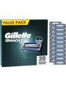 Gillette Testine di ricambio Gillette Mach3 - Variante: 20 pezzi uomo