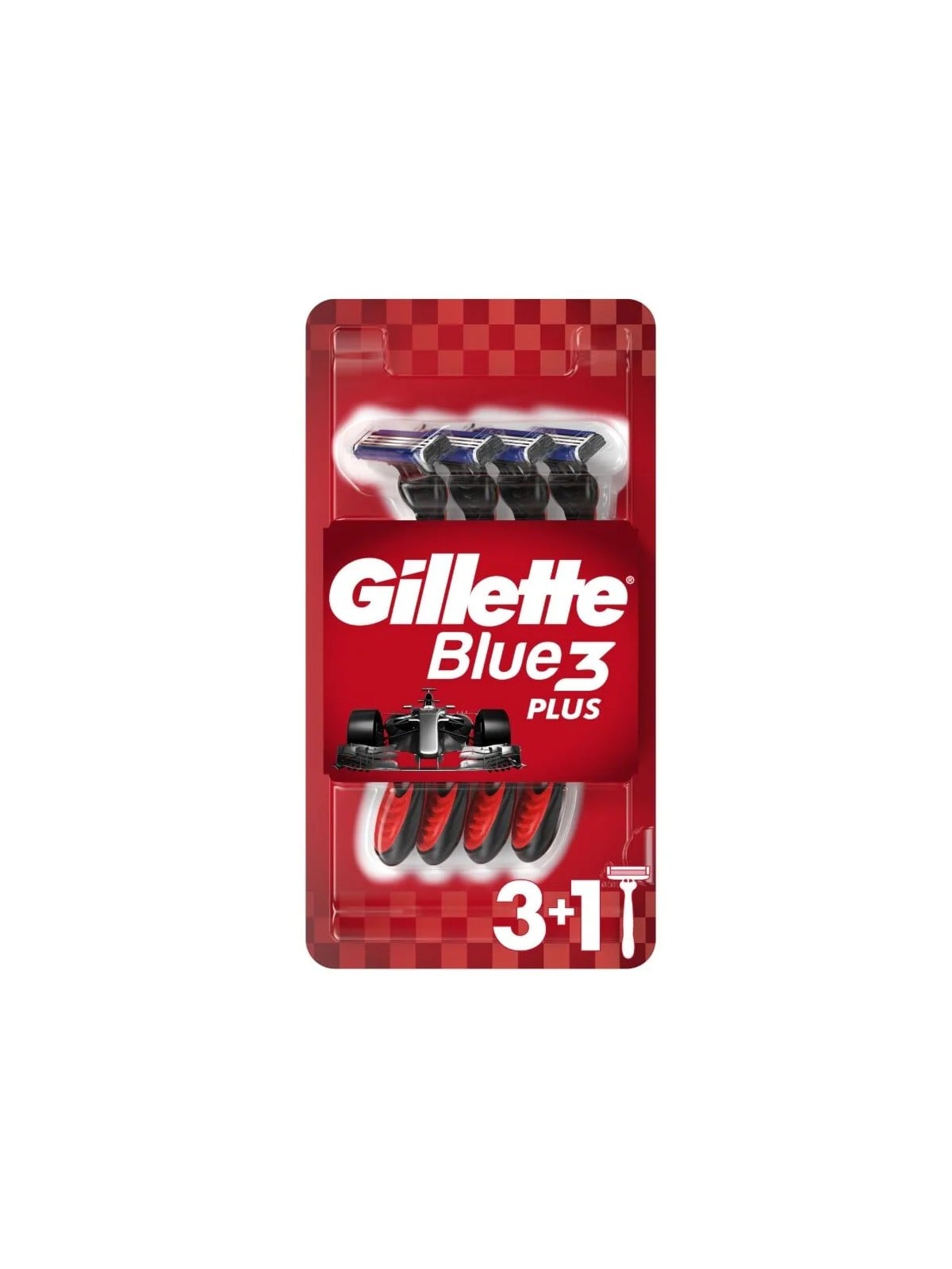 Gillette Rasoi usa e getta Gillette Blue3 Plus 3+1 pezzi uomo