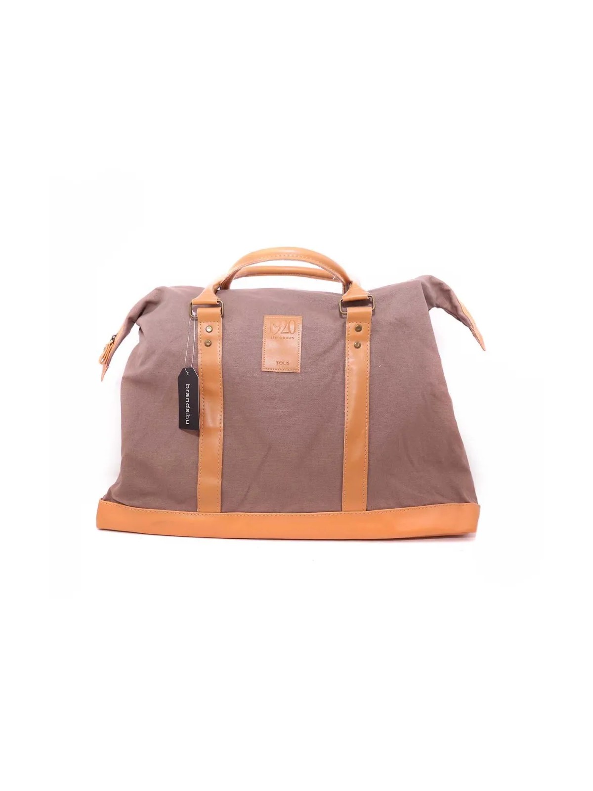 Tous 1920 The Origin Borsa da Viaggio Marrone Donna