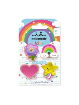 Fermagli per capelli Clipstar Happy World 4 pezzi Code: kIB313