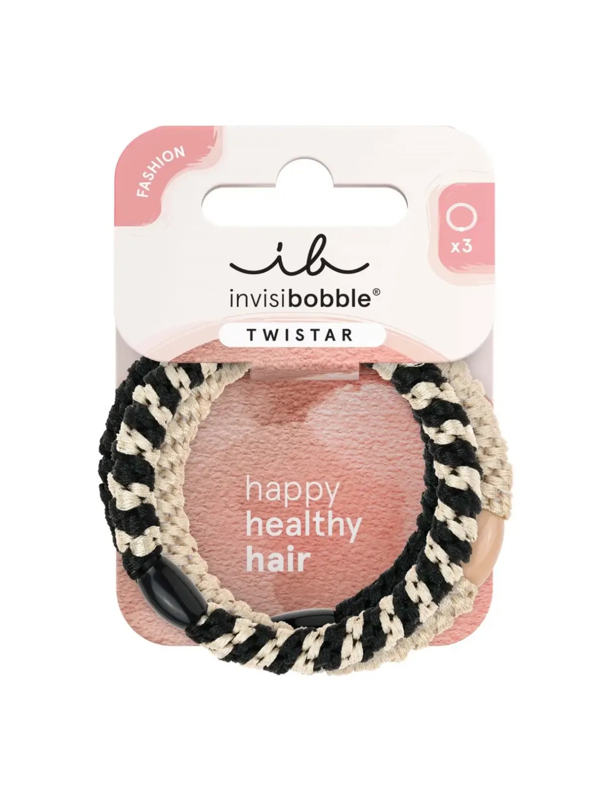 Invisibobble Elastico Twistar Trecce Classiche 3 pezzi donna