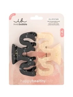 Invisibobble Fermaglio per capelli Clipstar Eclipse 2 pezzi donna