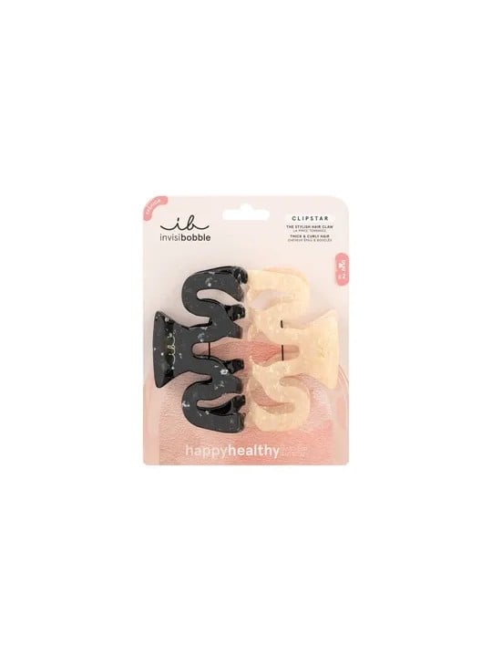 Invisibobble Fermaglio per capelli Clipstar Eclipse 2 pezzi donna