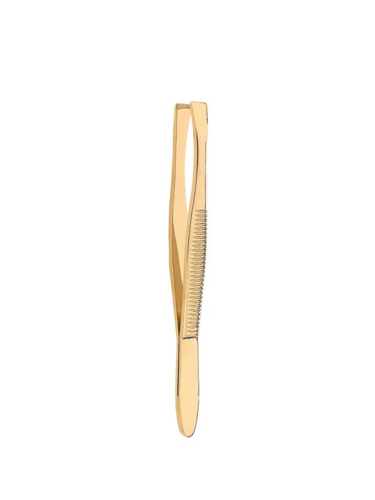 DONEGAL Pinzetta cosmetica dritta oro 1090