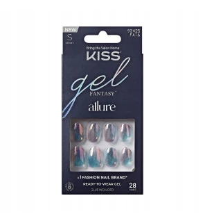 KISS Unghie in gel Gel Fantasy Allure Change Chance 28 pz donna