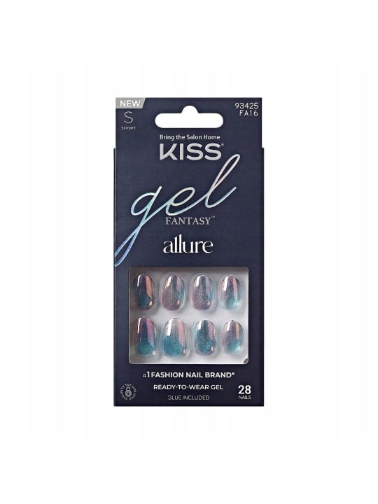 KISS Unghie in gel Gel Fantasy Allure Change Chance 28 pz donna