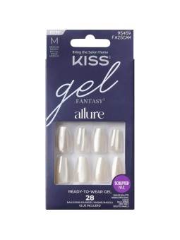 KISS Unghie in gel Gel Fantasy Allure MoonBeam 28 pezzi donna